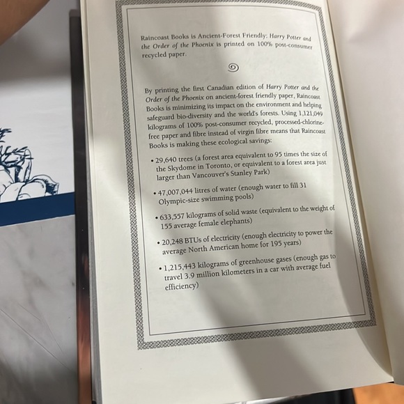 BRAND NEW Adult First Canadian edition Harry Potter and the Order of the Phoenix - Picture 6 of 6